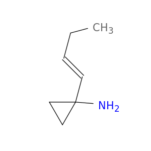 Cyclopropanamine,1-(1-buten-1-yl)-