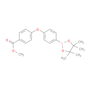 苯甲酸,4-[4-(4,4,4,5,5-四甲基-1,3,2-二氧化物-2-基)苯氧基]-,甲酯