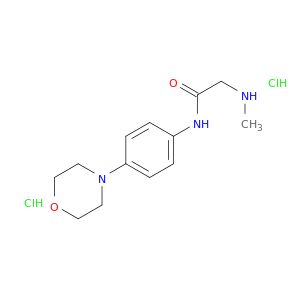 2-(Methylamino)-N-(4-morpholinophenyl)acetamide dihydrochloride