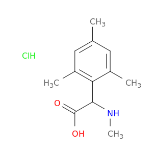 2-(Methylamino)-2-(2,4,6-trimethylphenyl)acetic Acid Hydrochloride
