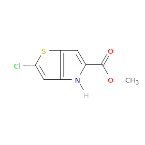 2-氯-4H-噻吩并[3,2-b]吡咯-5-羧酸甲酯