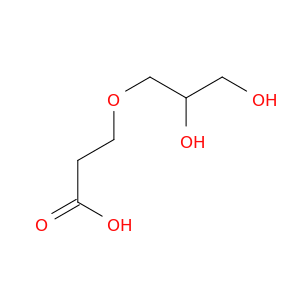 Propanoic acid, 3-(2,3-dihydroxypropoxy)-