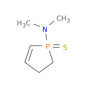 1H-Phosphol-1-amine, 2,3-dihydro-N,N-dimethyl-, 1-sulfide