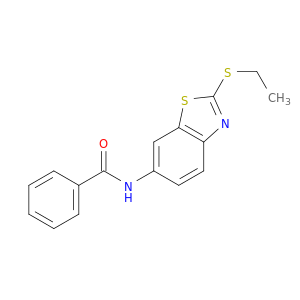 Benzamide, N-[2-(ethylthio)-6-benzothiazolyl]-