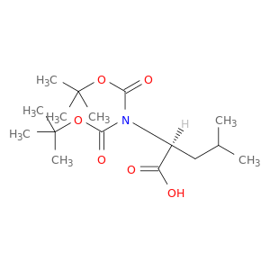 L-Leucine, N,N-bis[(1,1-dimethylethoxy)carbonyl]-