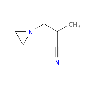 1-Aziridinepropanenitrile,a-methyl-