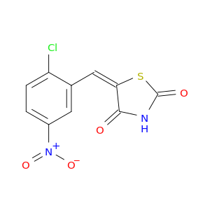 (E)-5-(2-Chloro-5-nitrobenzylidene)thiazolidine-2,4-dione