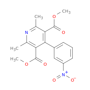 3,5-吡啶二羧酸,2,6-二甲基-4-(3-硝基苯基)-,3,5-二甲基酯
