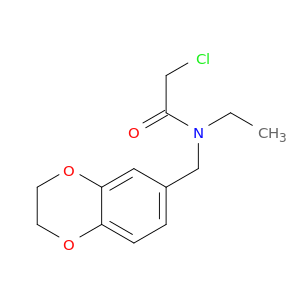 2-Chloro-n-(2,3-dihydro-1,4-benzodioxin-6-ylmethyl)-n-ethylacetamide