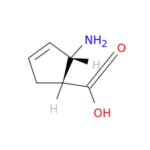 3-Cyclopentene-1-carboxylicacid, 2-amino-, (1R,2S)-