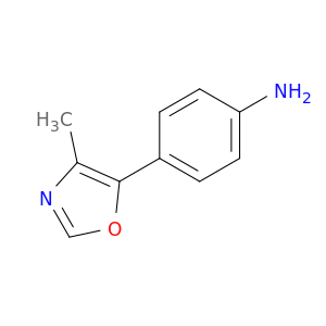 4-(4-Methyloxazol-5-yl)aniline