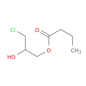 Butanoic acid, 3-chloro-2-hydroxypropyl ester