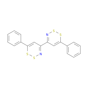 4,4'-Bi-1,2,3-dithiazine, 6,6'-diphenyl-