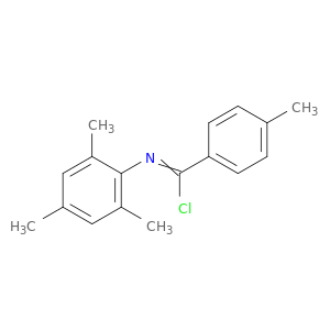 Benzenecarboximidoyl chloride, 4-methyl-N-(2,4,6-trimethylphenyl)-
