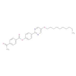 Benzoic acid, 4-acetyl-, 4-[5-(decyloxy)-2-pyrimidinyl]phenyl ester