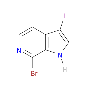 7-Bromo-3-iodo-1H-pyrrolo[2,3-c]pyridine