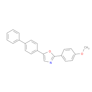 Oxazole, 5-[1,1'-biphenyl]-4-yl-2-(4-methoxyphenyl)-