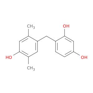 1,3-Benzenediol, 4-[(4-hydroxy-2,5-dimethylphenyl)methyl]-