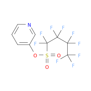 1-Butanesulfonic acid, 1,1,2,2,3,3,4,4,4-nonafluoro-, 3-pyridinyl ester