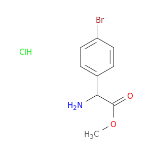 2-氨基-2-(4-溴苯基)乙酸甲酯盐酸盐