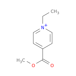 Pyridinium, 1-ethyl-4-(methoxycarbonyl)-