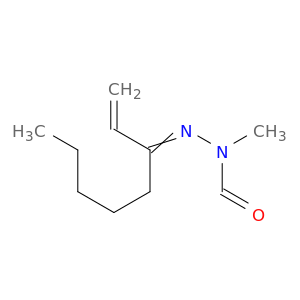 Hydrazinecarboxaldehyde, (1-ethenylhexylidene)methyl-