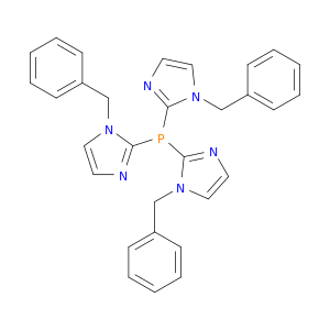 1H-Imidazole, 2,2',2''-phosphinidynetris[1-(phenylmethyl)-