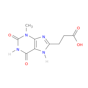 3-(3-Methyl-2,6-dioxo-2,3,6,7-tetrahydro-1H-purin-8-yl)propanoic Acid