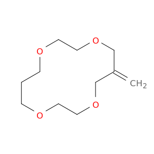 1,4,8,11-Tetraoxacyclotetradecane, 6-methylene-