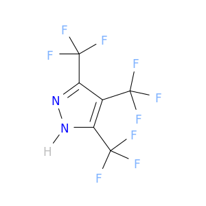 1H-Pyrazole, 3,4,5-tris(trifluoromethyl)-