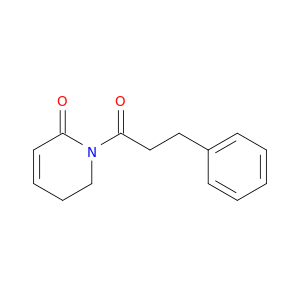 2(1H)-Pyridinone, 5,6-dihydro-1-(1-oxo-3-phenylpropyl)-