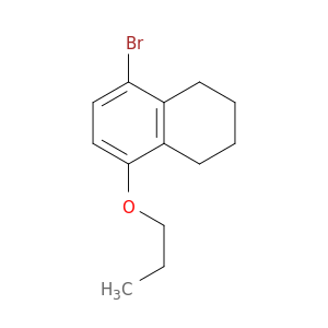 Naphthalene, 5-bromo-1,2,3,4-tetrahydro-8-propoxy-