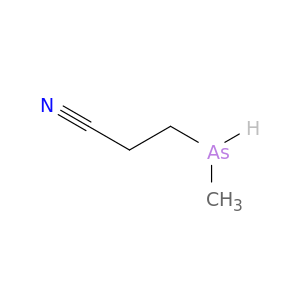Propanenitrile, 3-(methylarsino)-