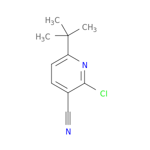 2-氯-6-(1,1-二甲基乙基)-3-吡啶羰基腈