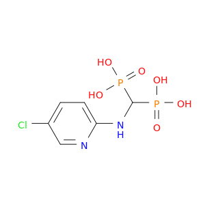 {[(5-chloropyridin-2-yl)amino]methanediyl}bis(phosphonic acid)