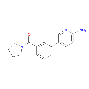 (3-(6-氨基吡啶-3-基)苯基)(吡咯烷-1-基)甲酮