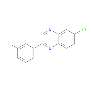 6-Chloro-2-(3-fluorophenyl)quinoxaline