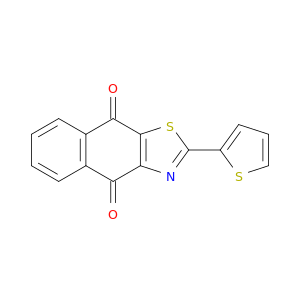 Naphtho[2,3-d]thiazole-4,9-dione, 2-(2-thienyl)-