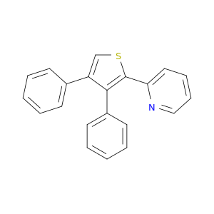 Pyridine, 2-(3,4-diphenyl-2-thienyl)-