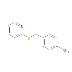 Pyridine, 2-[[(4-methylphenyl)methyl]thio]-