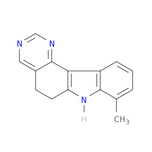 5H-Pyrimido[5,4-c]carbazole, 6,7-dihydro-8-methyl-