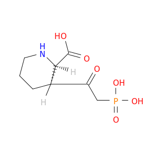 3-(2-phosphonoacetyl)piperidine-2-carboxylic acid