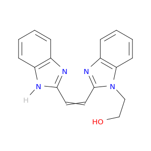 1-Benzimidazoleethanol, 2-(2-(benzimidazolyl)vinyl)- (8CI)