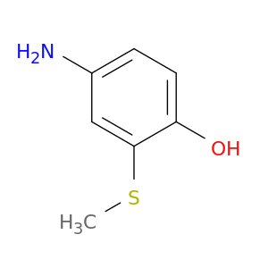 4-氨基-2-(甲硫基)苯酚