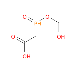 Acetic acid, (hydroxymethoxyphosphinyl)-
