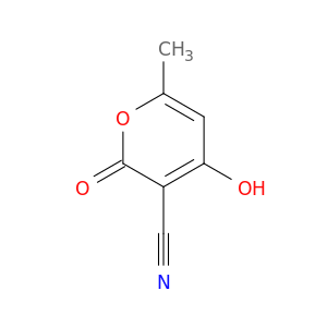 2H-Pyran-3-carbonitrile, 4-hydroxy-6-methyl-2-oxo-