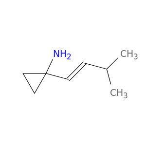 Cyclopropanamine,1-(3-methyl-1-buten-1-yl)-