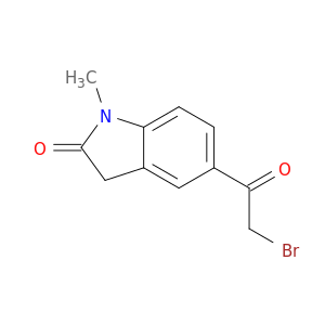 5-(2-Bromoacetyl)-1-methyl-2,3-dihydro-1H-indol-2-one