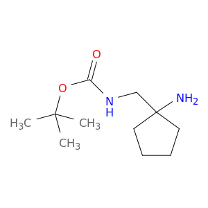 1-氨基-1-(Boc-氨基甲基)环戊烷