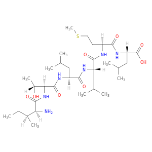 L-Leucine, L-isoleucyl-L-threonyl-L-leucyl-L-valyl-L-methionyl-